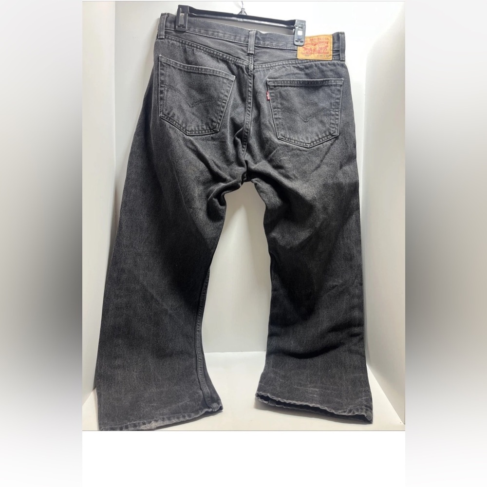 Levi's Men's Dark Gray Relaxed Jeans